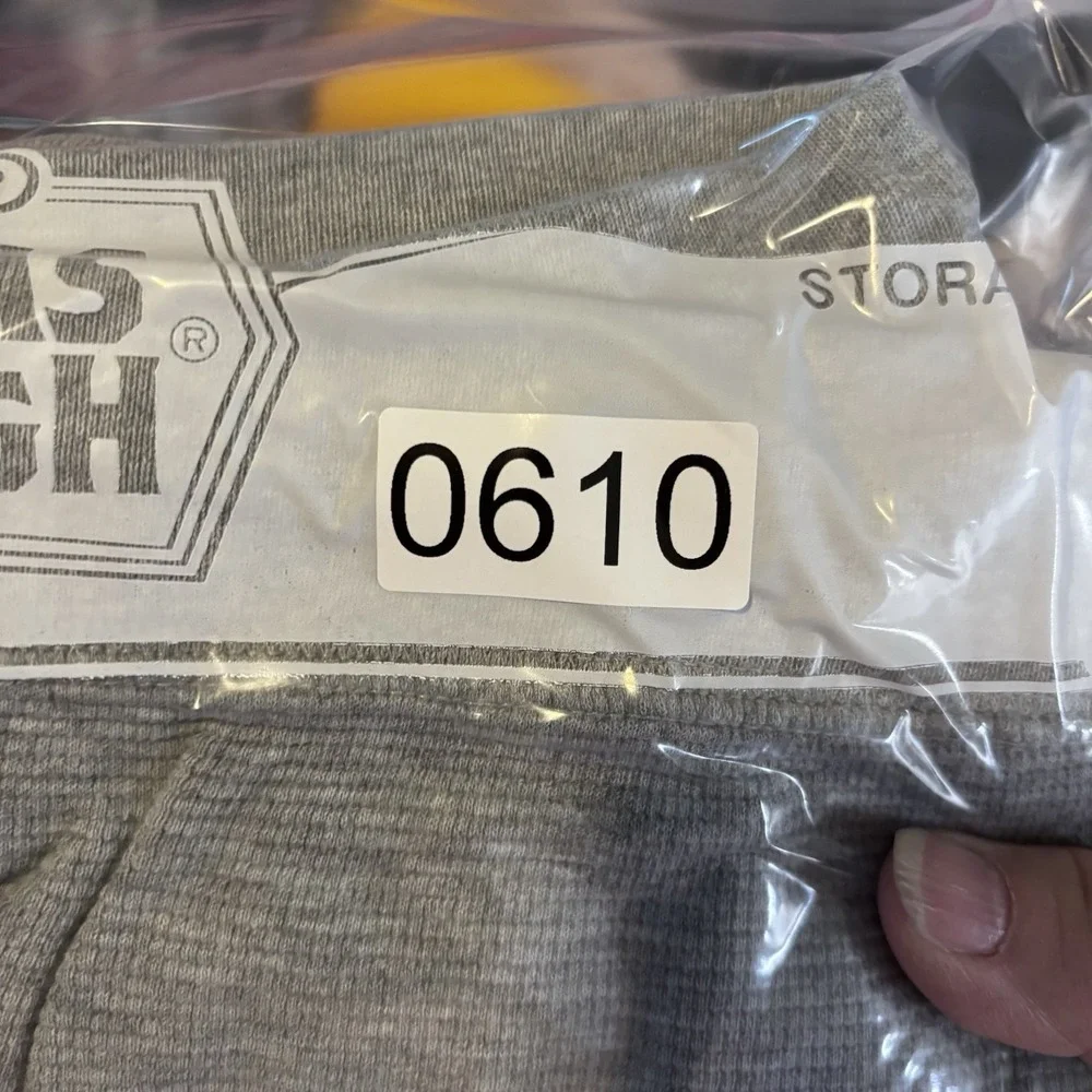 Polo Ralph Lauren Waffle Knit Men's Joggers‎ Sleep Pants Gray Large Athleisure